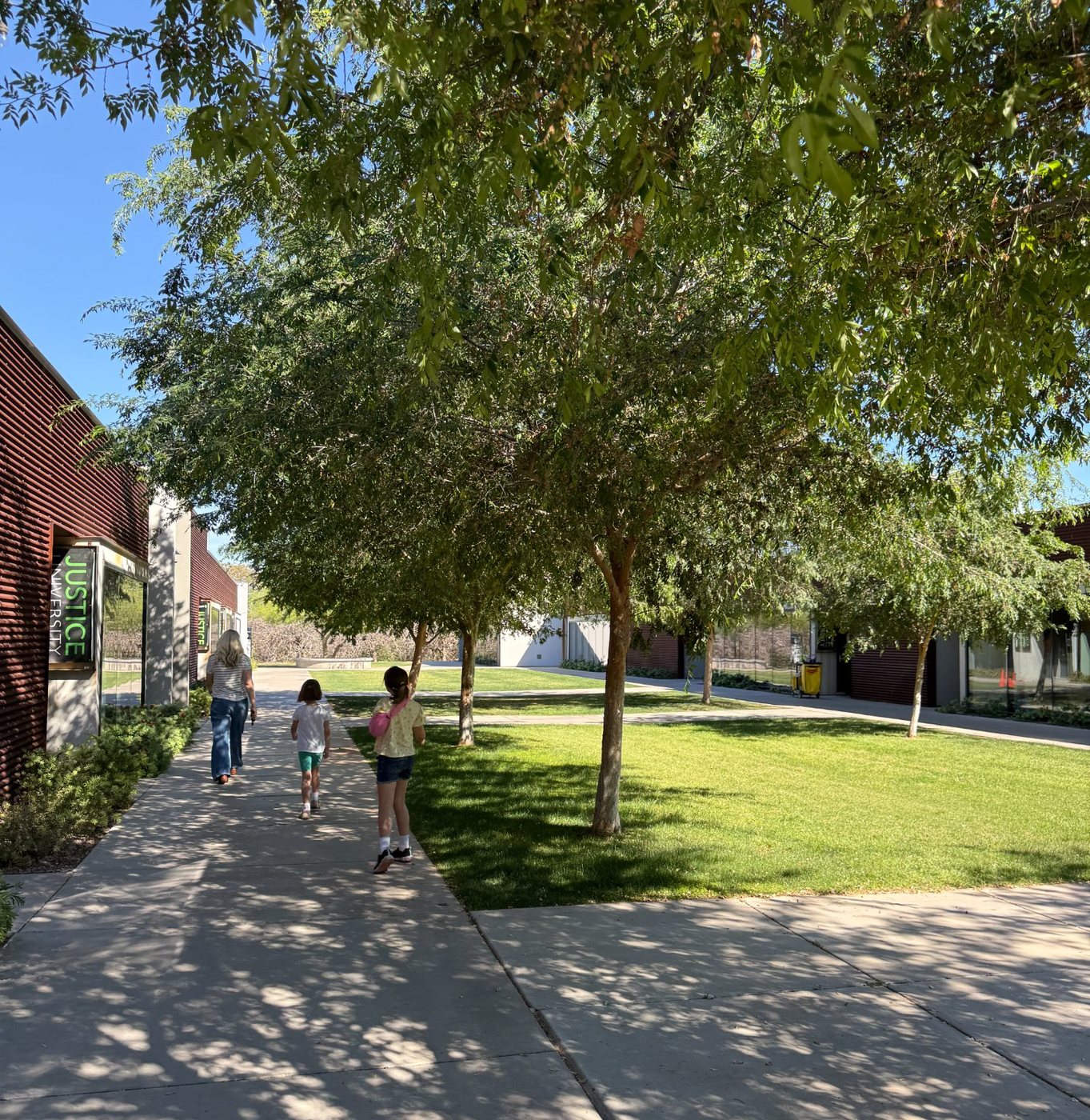 The Grove campus quad