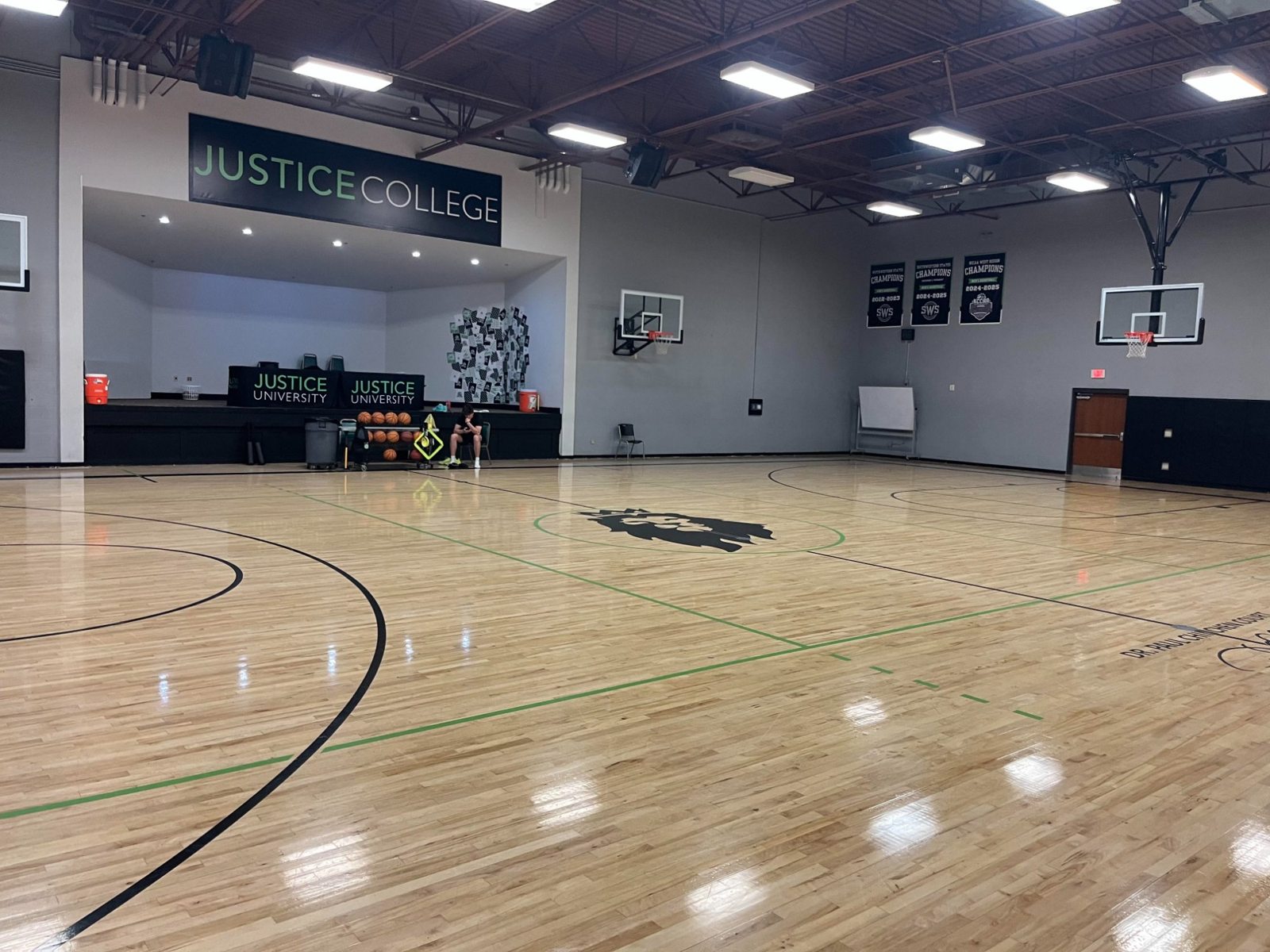 Gymnasium at Justice College
